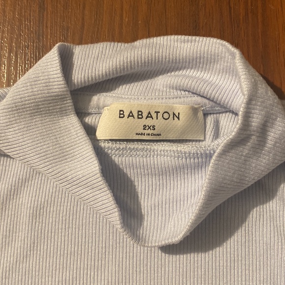 Babaton Gonzalo mock neck t shirt - Picture 5 of 5